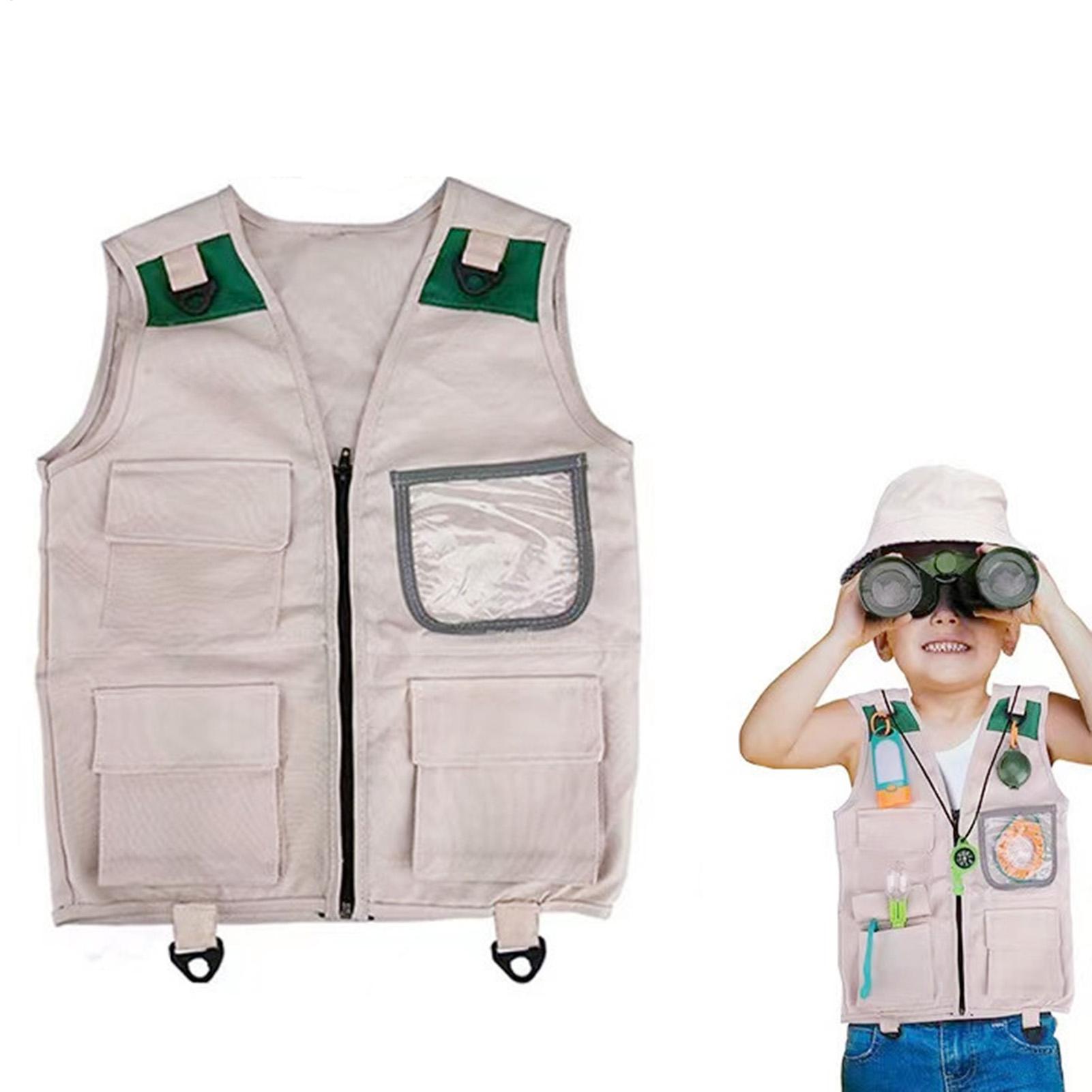 Outdoor Adventure Kids Party - Детский рыболовный жилет, жилет для исследователей,