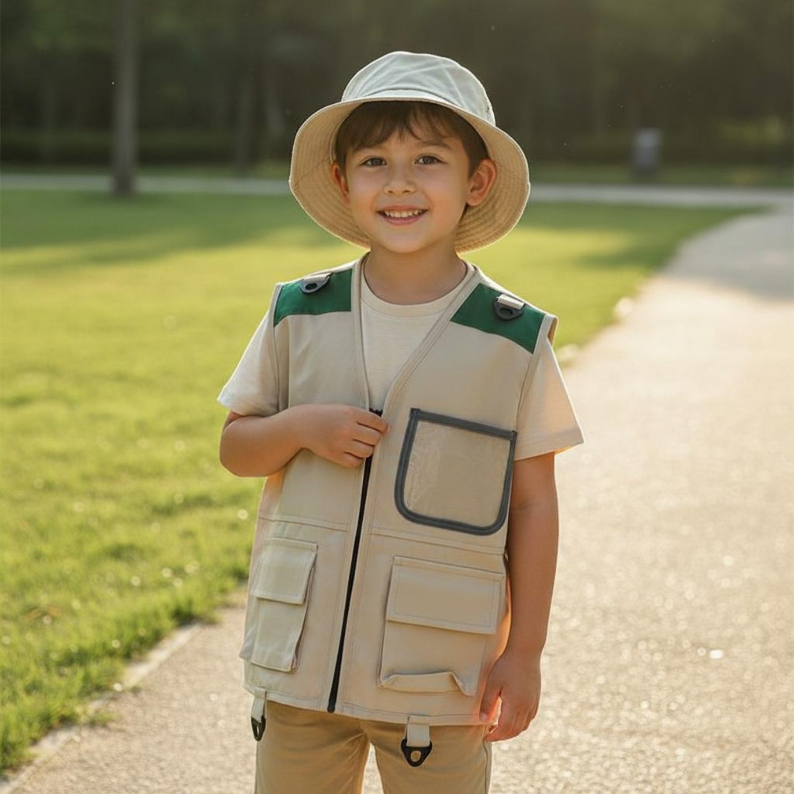 Детский костюм исследователя с – обзор и цена Outdoor Adventure Kids Party