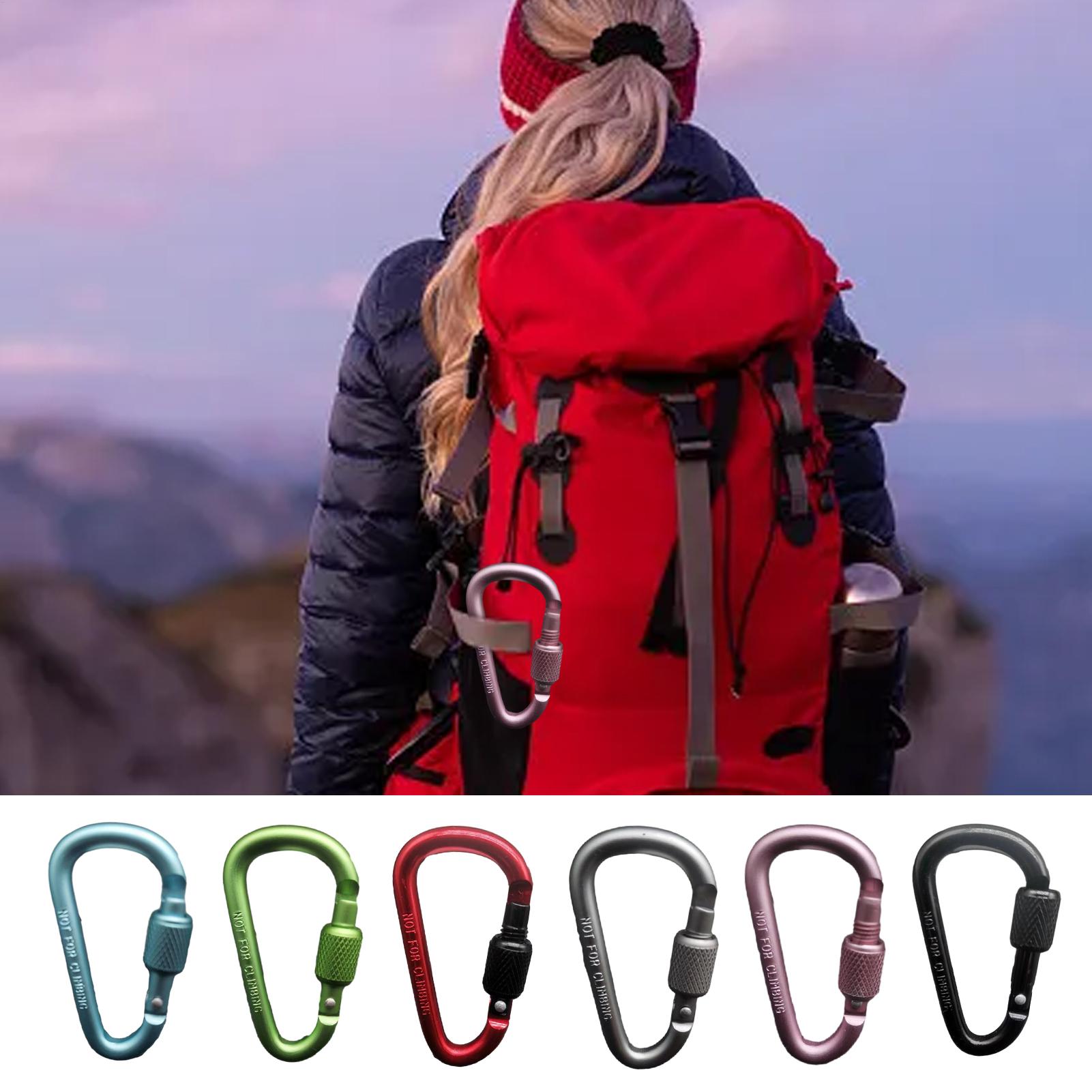 Уличный алюминиевый D-образный – обзор и цена Carabiner Locking D