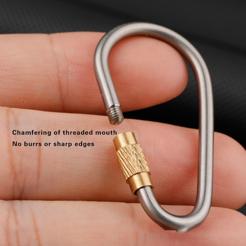 Карабин из титанового сплава с – обзор и цена Carabiner Locking D