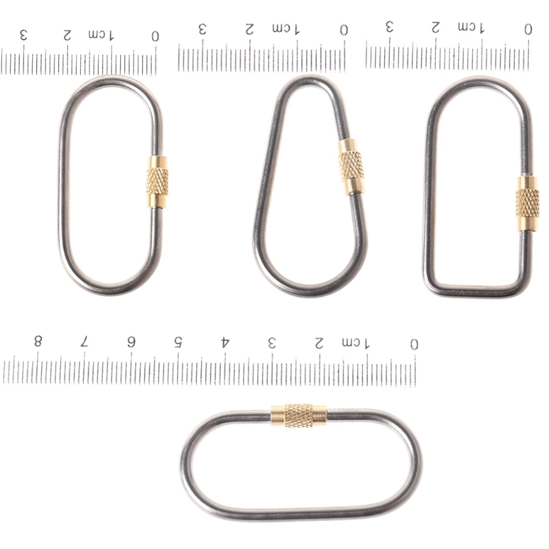 5 шт./лот, титановый замок, ка – обзор и цена Carabiner Locking D