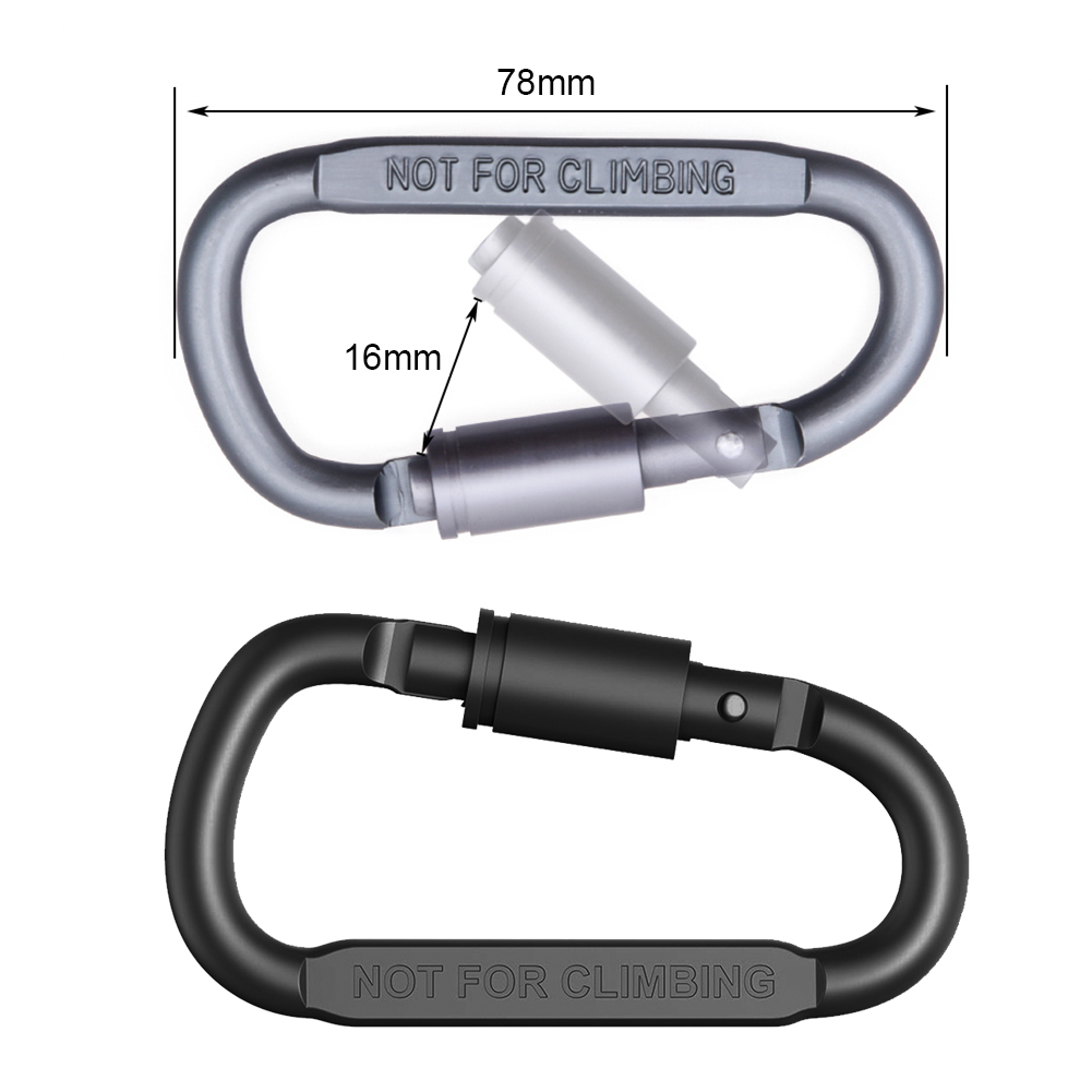 Многофункциональный карабин с  – обзор и цена Carabiner Locking D