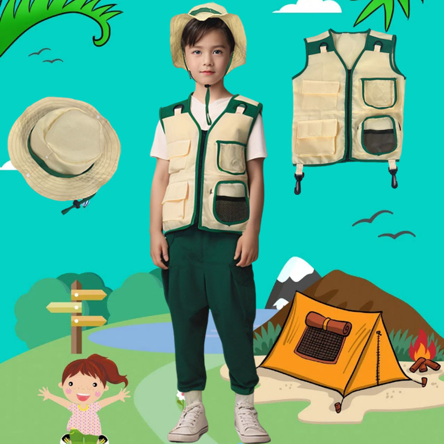 Детский костюм для косплея, жи – обзор и цена Outdoor Adventure Kids Party