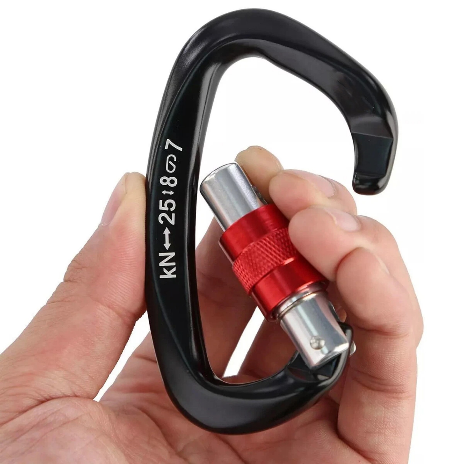 5 шт./компл. 25KN D-образный а – обзор и цена Carabiner Locking D