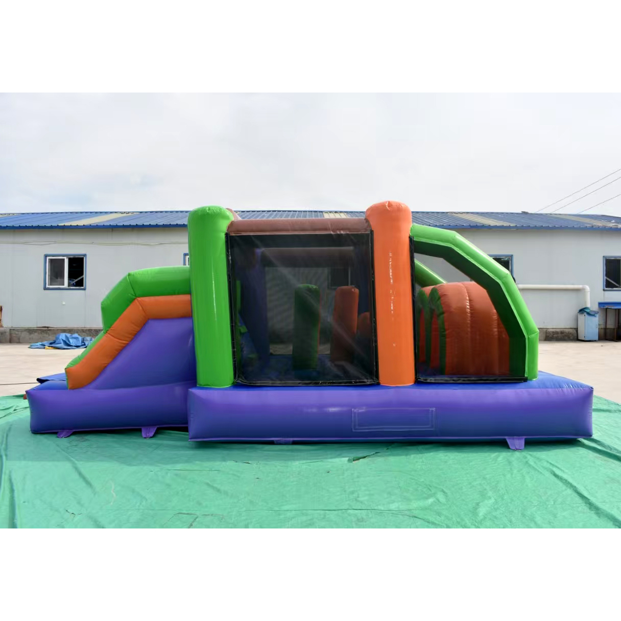 Надувной батут-замок 6x3x3м дл – обзор и цена Outdoor Adventure Kids Party
