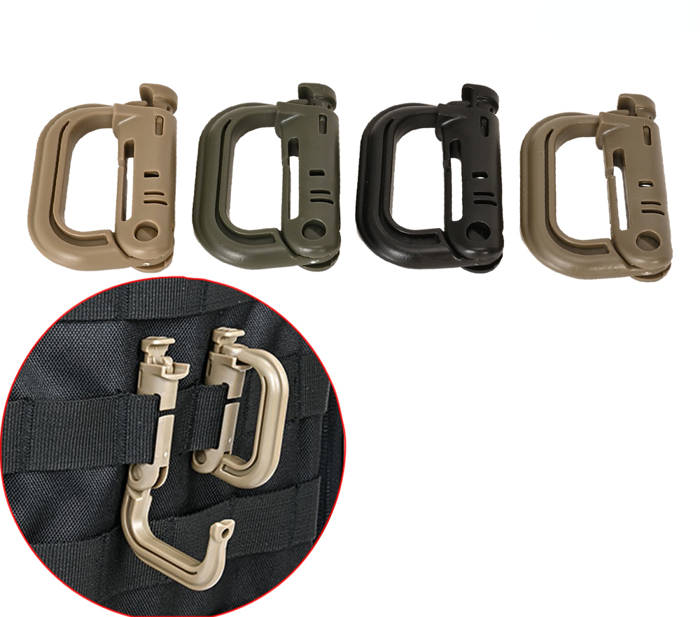 Тактическое стопорное кольцо D – обзор и цена Carabiner Locking D