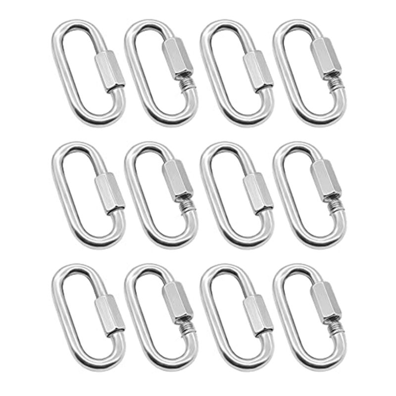 Комплект из 12 быстросъемных D – обзор и цена Carabiner Locking D