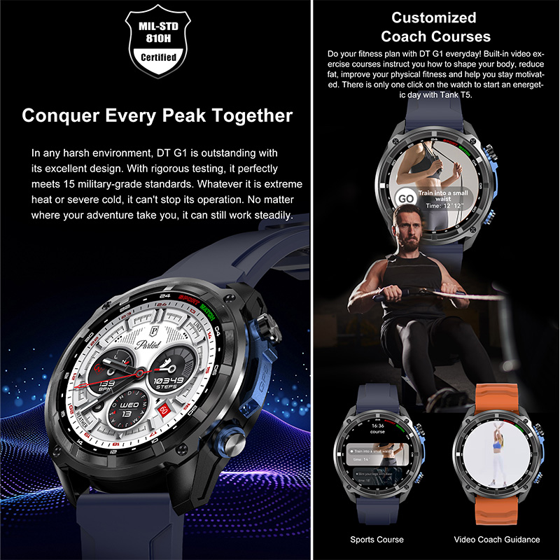 Новые смарт-часы 2026 DT G1 дл – обзор и цена Outdoor Adventure Reservations